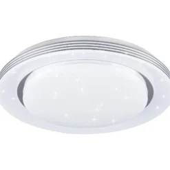 Kattovalaisin Trio Atria, LED, Ø48cm, valkoinen, starlight