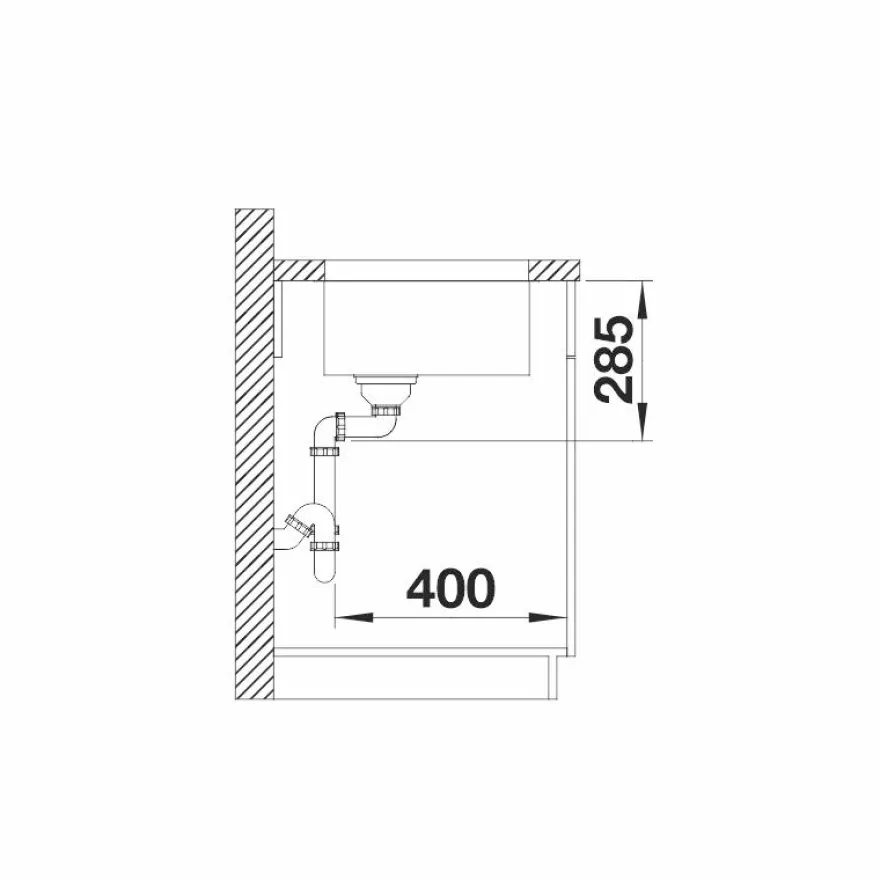 Keittiöallas Blanco Solis 700-U, rst
