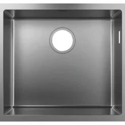 Keittiöallas Hansgrohe S71 S719-U500 alta-asennettava 500 kivitasoon, ruostumaton teräs