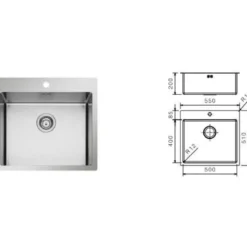 Keittiöallas Hiipakka Divina 60, 550x510mm, rst