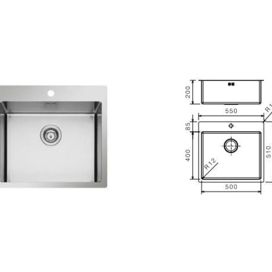 Keittiöallas Hiipakka Divina 60, 550x510mm, rst