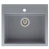 Keittiöallas Otsoson Teno, 565x510mm, komposiitti, harmaa