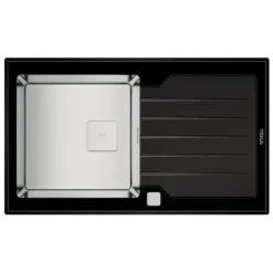 Keittiöallas Teka Diamond RS15 1B 1D, 860x510mm, musta/rst