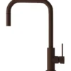 Keittiöhana Scandtap Steel Accent Square Rust, ulosvedettävä juoksuputki, ruskea