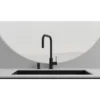 Keittiöhana Scandtap Steel Accent Square Coal, ulosvedettävä juoksuputki