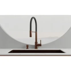 Keittiöhana Scandtap Steel Pro Amber
