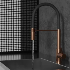 Keittiöhana Scandtap Steel Pro Amber