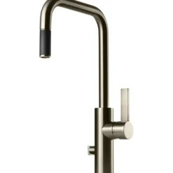 Keittiöhana Tapwell Arman ARM887, APK-liitäntä, ulosvedettävä juoksuputki, Brushed Nickel