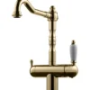 Keittiöhana Tapwell FME184 Brass, APK-venttiilillä, messinki