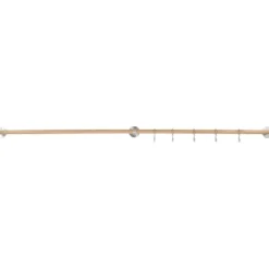 Keittiötelineen jatkotanko Beslag Design Aveny, 600 mm, tammi/ruostumaton teräs