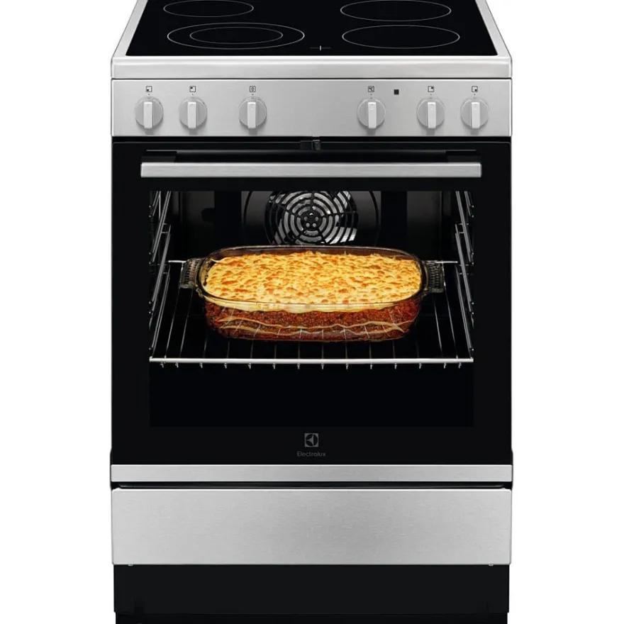 Keraaminen lattialiesi Electrolux SurroundCook Series 500 LKR64004NX, höyrytoiminnolla