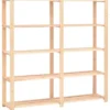 5-kerroksiset varastohyllyt 3kpl 170x38x170cm 500kg
