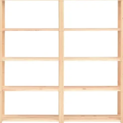 5-kerroksiset varastohyllyt 3kpl 170x38x170cm 500kg