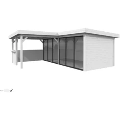 Kesähuone Palmako Lenna Set 422, sis.liukuovet 24,9 m²