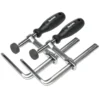 Kiinnityspuristin ohjauskiskolle Makita 194385-5, 2 kpl