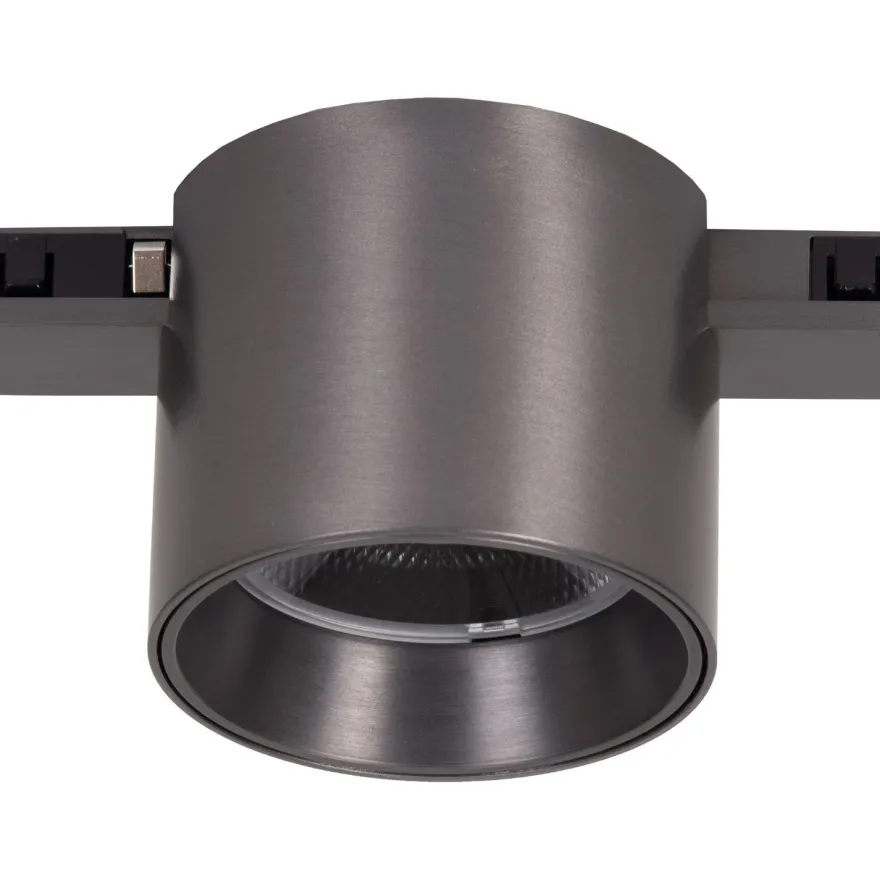 Kiskovalaisin Lucide Linial Lux, Ø7cm, IP20, 8W, harmaa