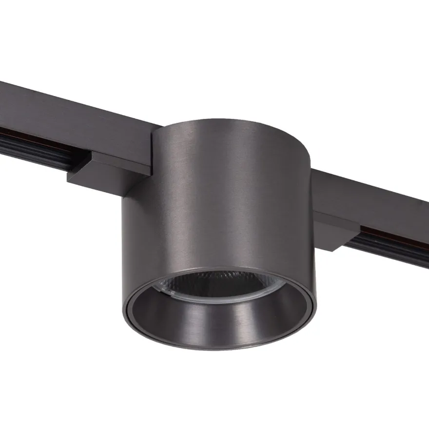 Kiskovalaisin Lucide Linial Lux, Ø7cm, IP20, 8W, harmaa