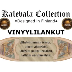 Kivikomposiittivinyylilankku DomusFlooring Nyyrikki hunajatammi