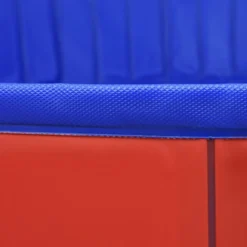 Kokoontaitettava koiran uima-allas punainen 200x30 cm PVC