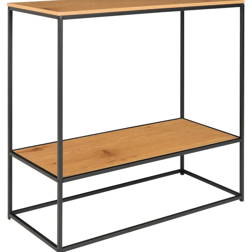Konsolipöytä House Nordic Vita, 2 hyllyllä, 80x36x80cm