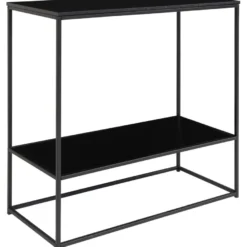 Konsolipöytä House Nordic Vita, 2 hyllyllä, 80x36x80cm