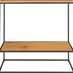 Konsolipöytä House Nordic Vita, 2 hyllyllä, 80x36x80cm