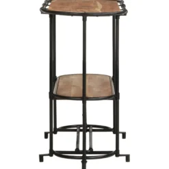 Konsolipöytä, massiivipuuta, 110x42x76 cm, eri materiaalivaihtoehtoja (42382)