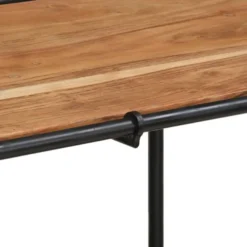 Konsolipöytä, massiivipuuta, 110x42x76 cm, eri materiaalivaihtoehtoja (42382)