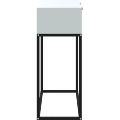 Konsolipöytä, 80x30x75 cm, tekninen puu ja rauta, eri värejä (28371)