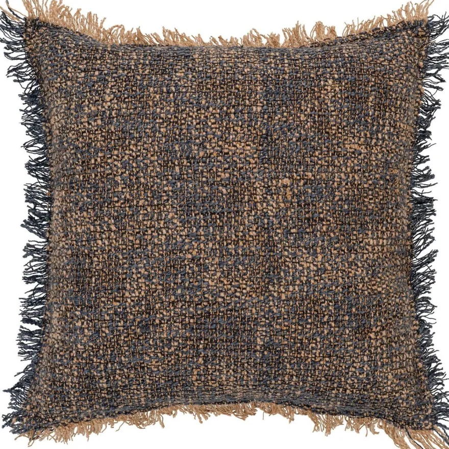 Koristetyyny House Nordic Ely, 45x45cm, sininen/keltainen