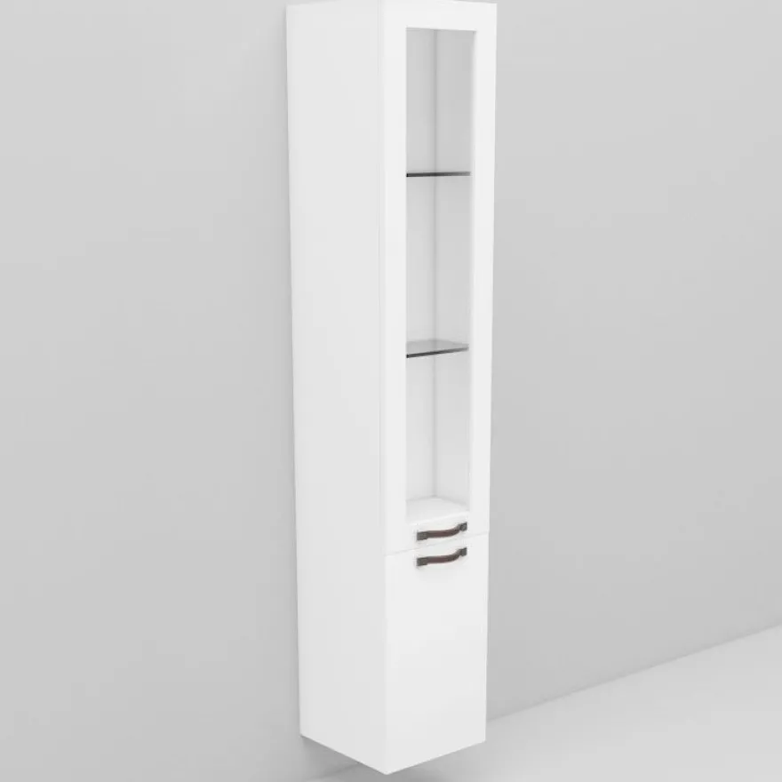 Korkea kaappi Noro Flexline 223.1, 300mm, valkoinen