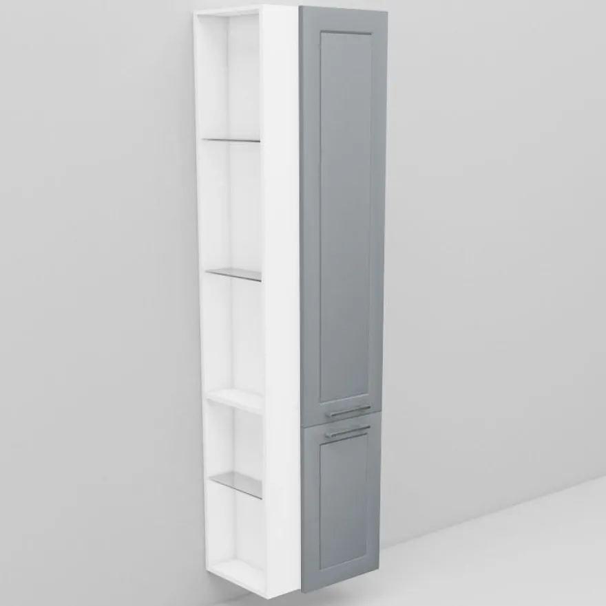 Korkea kaappi Noro Flexline 220-221, 420x1650x298mm, eri värejä