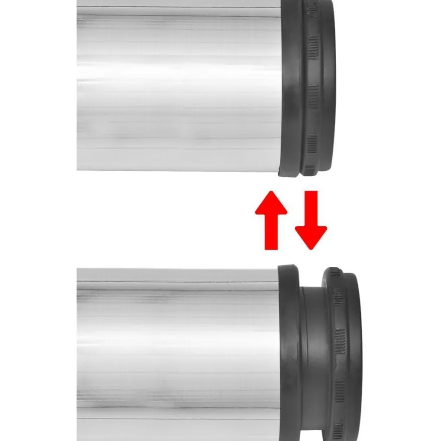 4 korkeussäädettävää pöydänjalkaa harjattu nikkeli 1100 mm