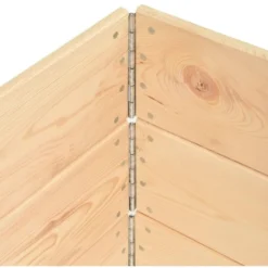 Korotetut kukkalaatikot 3 kpl 60x80 cm täysi mänty