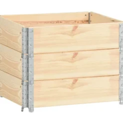 Korotetut kukkalaatikot 3 kpl 60x80 cm täysi mänty
