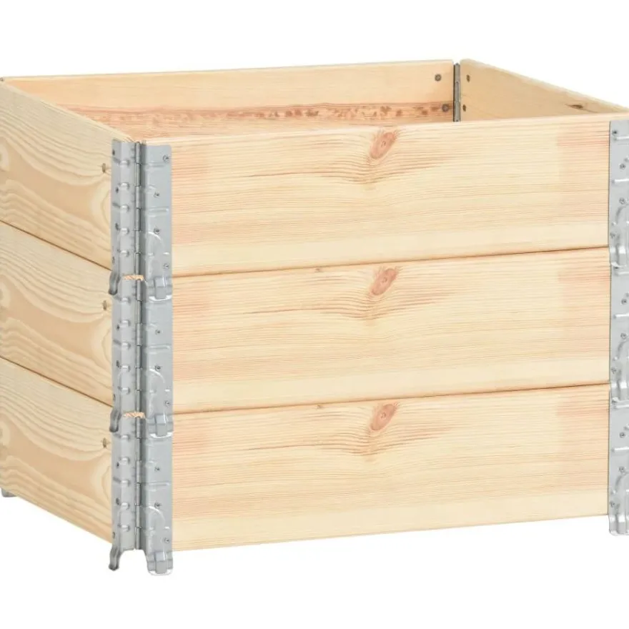 Korotetut kukkalaatikot 3 kpl 60x80 cm täysi mänty