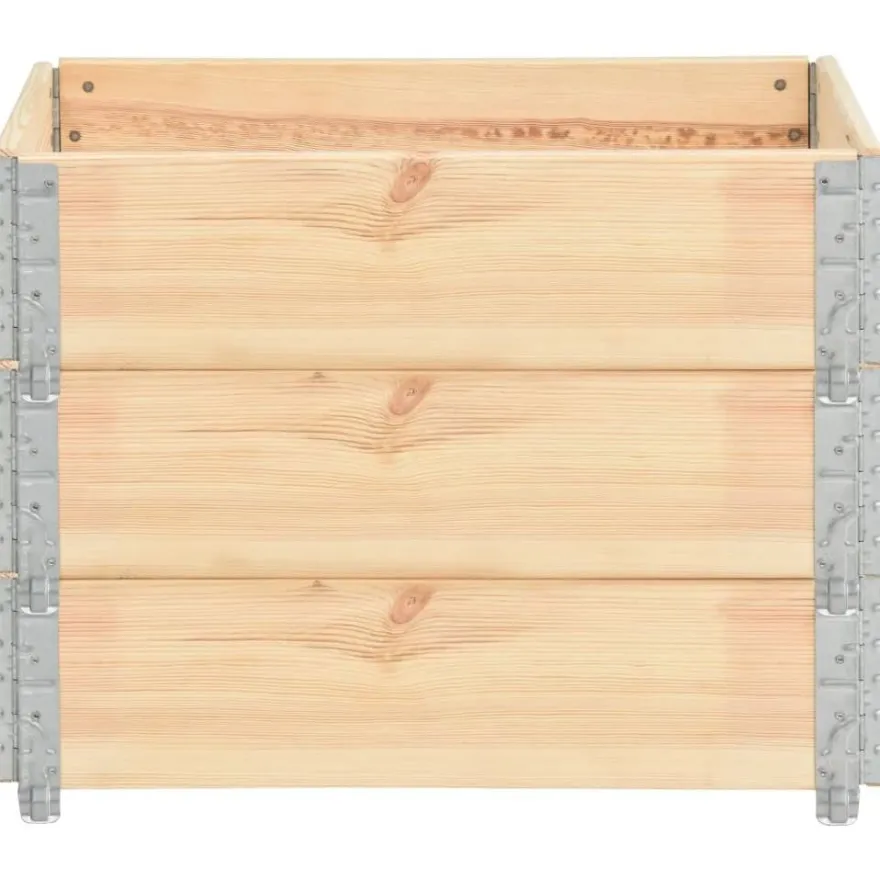 Korotetut kukkalaatikot 3 kpl 60x80 cm täysi mänty