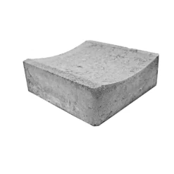 Kourulaatta Lakka 80/65mm, harmaa 240x240x80/65mm