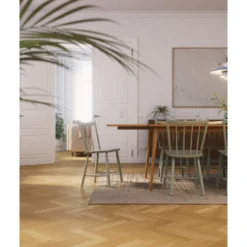 Kovetettu kalanruotolattia Bjelin Woodura Stockholm 3.0 Classic Oak Select Natural, eri kokoja