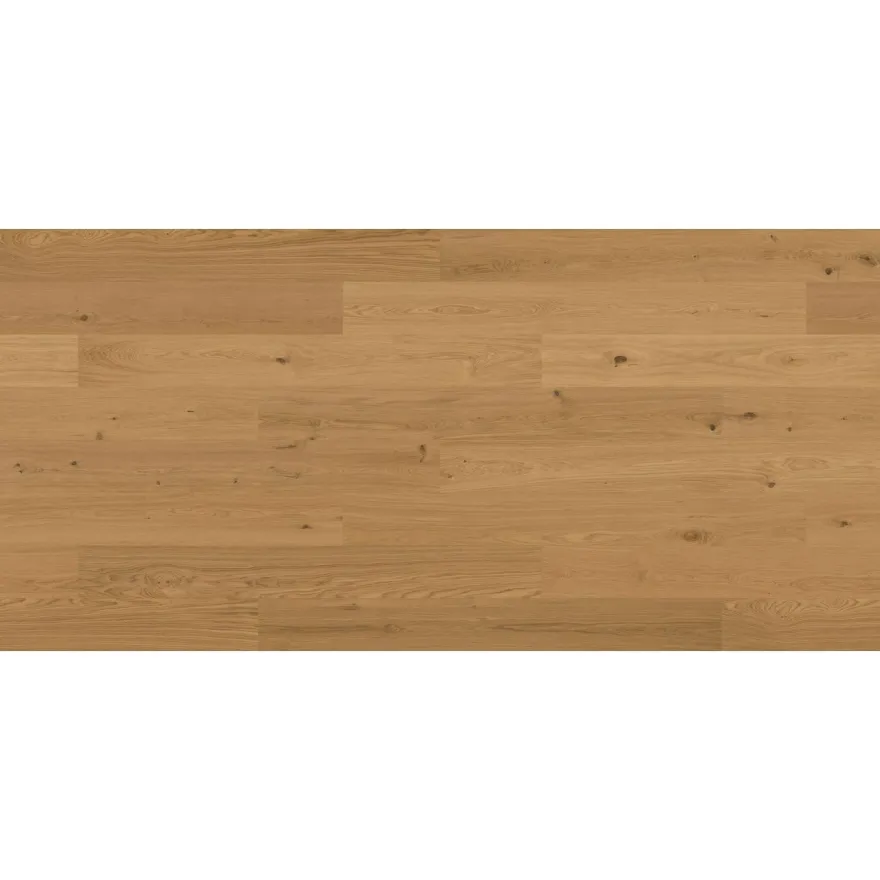 Kovetettu puulattia Bjelin Tammi Eket 3.0 Natural, harjattu, mattalakattu, eri kokoja