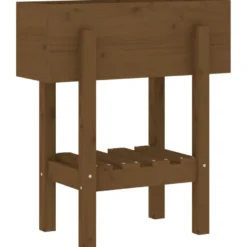 Kukkalaatikko hunajanruskea 62x30x69 cm, mänty