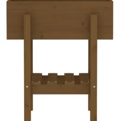 Kukkalaatikko hunajanruskea 62x30x69 cm, mänty