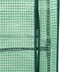 Kukkalaatikko kasvihuonepeitteellä rottinkityyli 120x40x140 cm (15820)