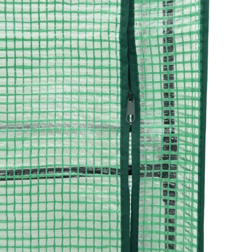 Kukkalaatikko kasvihuonepeitteellä rottinkityyli 120x40x140 cm (15820)