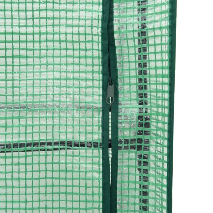 Kukkalaatikko kasvihuonepeitteellä rottinkityyli 120x40x140 cm (15862)