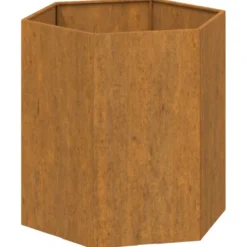 Kukkalaatikko Ruoste4, corten-teräs, eri kokoja