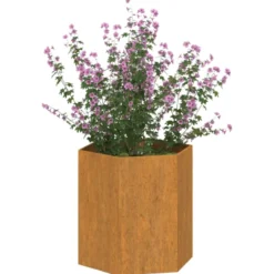 Kukkalaatikko Ruoste4, corten-teräs, eri kokoja