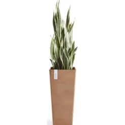 Kukkaruukku Ecopots Rotterdam korkea, 70cm, eri värejä