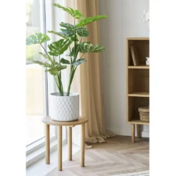 Kukkaruukku House Nordic, ø24.5x21cm, teräs, valkoinen