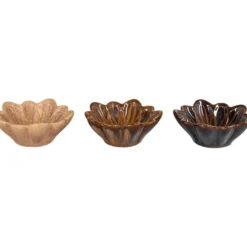 Kulho House Nordic Bowl, ø8.5x3.5cm, 3kpl, ruskea